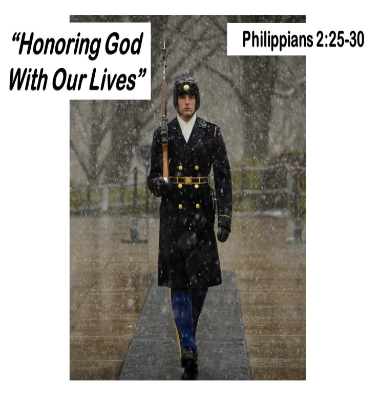 Honoring God With Our Lives