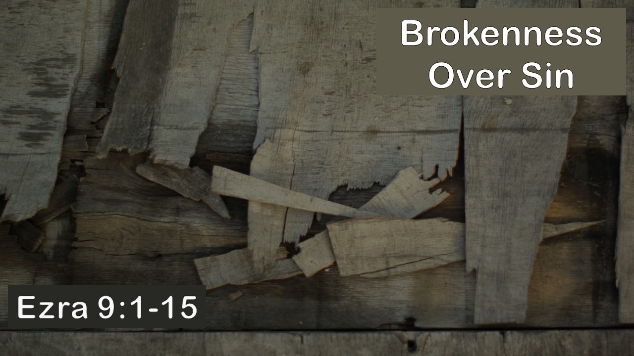 Brokenness Over Sin