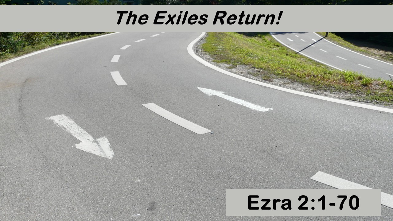 Rebuilding & Restoring, The Exiles Return!