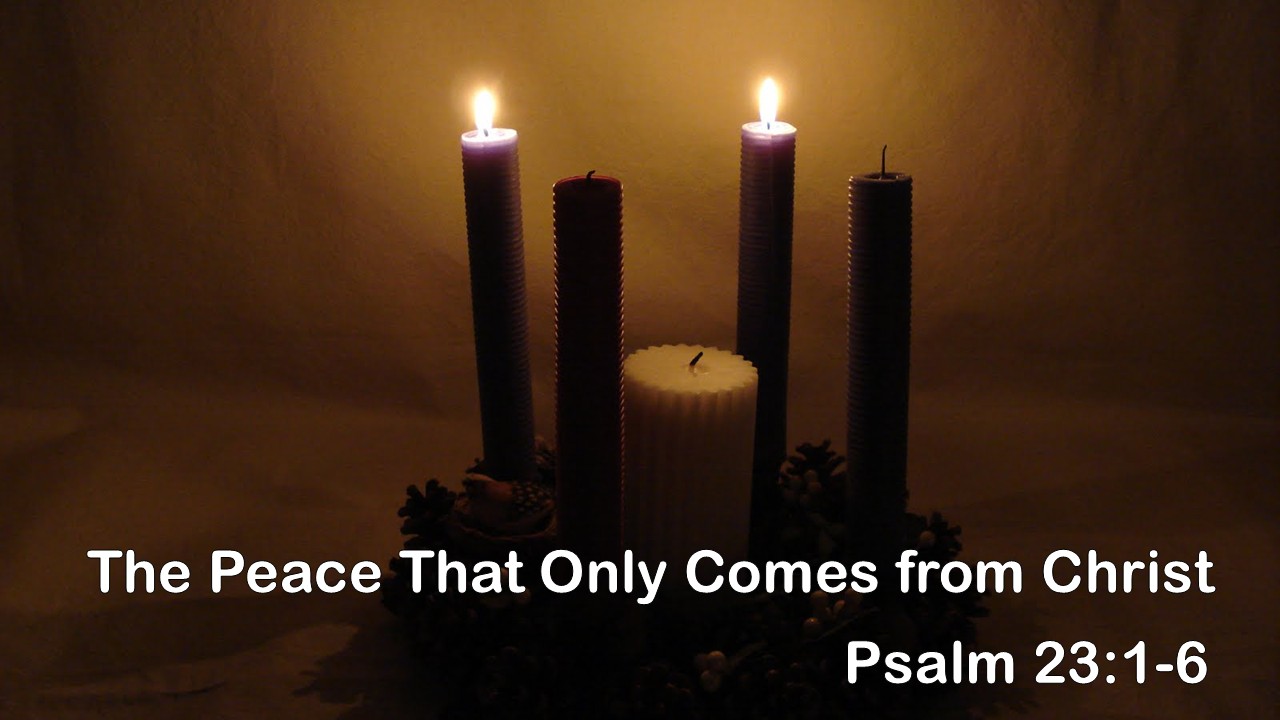 Peace That Only Comes from Christ